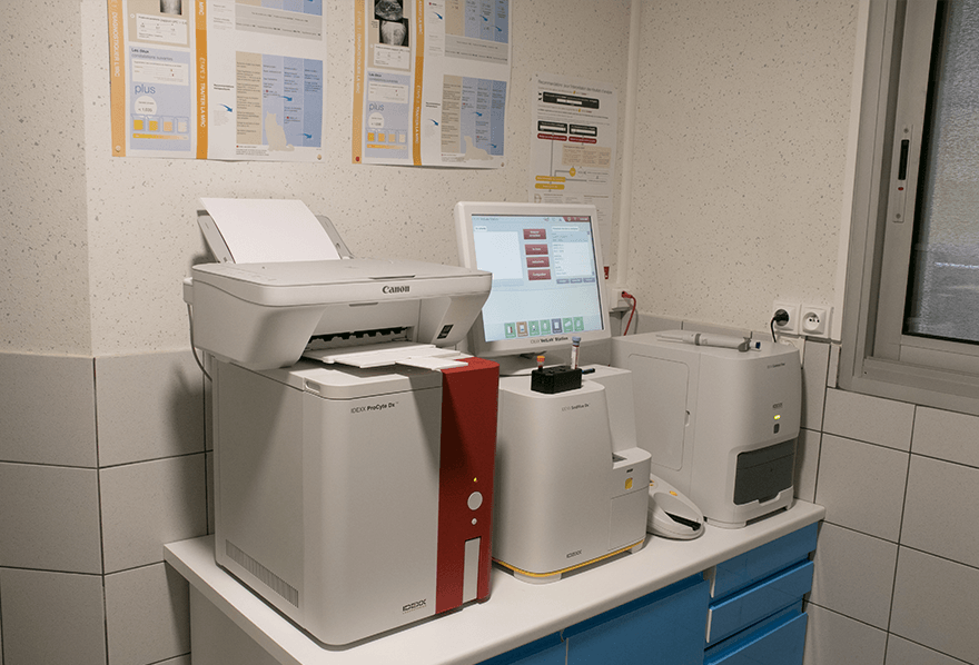 laboratoire d'analyse